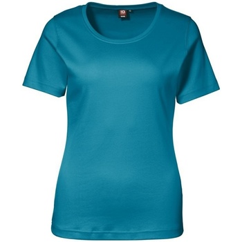 Abbigliamento Donna T-shirt maniche corte Id ID254 Blu