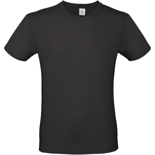 Abbigliamento Uomo T-shirts a maniche lunghe B And C TU01T Nero