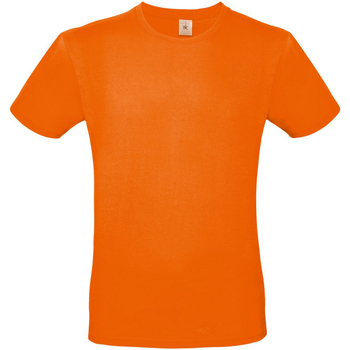 Abbigliamento Uomo T-shirts a maniche lunghe B And C TU01T Arancio