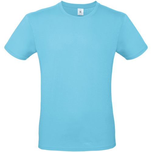 Abbigliamento Uomo T-shirts a maniche lunghe B And C TU01T Blu