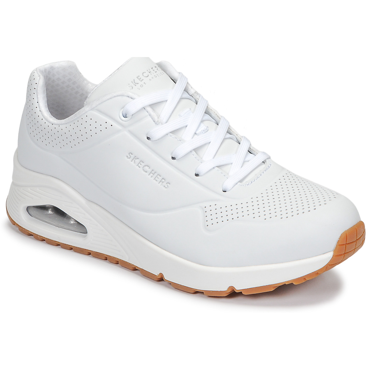 Skechers UNO Bianco - Consegna gratuita | Spartoo.it ! - Scarpe Sneakers  basse Donna 59,50 €