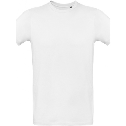 Abbigliamento Uomo T-shirts a maniche lunghe B And C TM048 Bianco