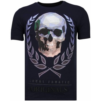 Abbigliamento Uomo T-shirt maniche corte Local Fanatic 65013074 Blu