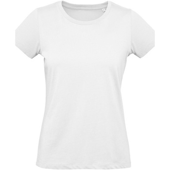 Abbigliamento Donna T-shirts a maniche lunghe B And C Inspire Bianco