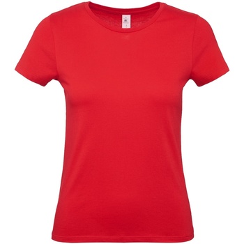 Abbigliamento Donna T-shirts a maniche lunghe B And C E150 Rosso
