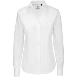 Abbigliamento Donna Camicie B And C SWT83 Bianco