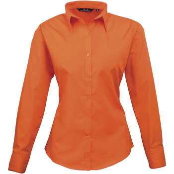 Abbigliamento Donna Camicie Premier PR300 Arancio