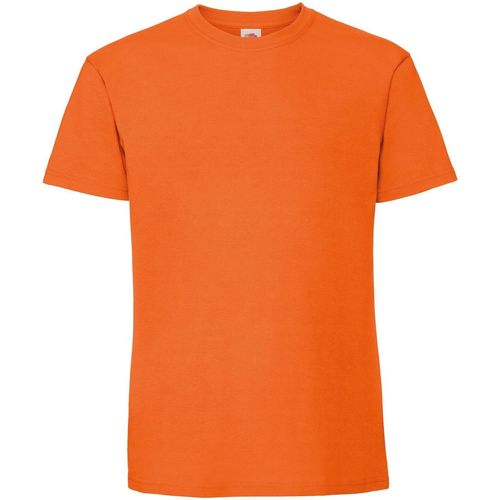 Abbigliamento Uomo T-shirts a maniche lunghe Fruit Of The Loom Premium Arancio