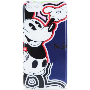 Borse Fodere cellulare Iceberg Cover Happy Mickey Mouse Per iPhone 6 6S 7 8  BE Nero
