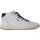 Scarpe Uomo Sneakers Blauer WHITE MURRAY HI Bianco