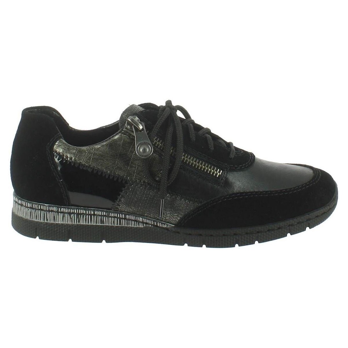 Scarpe Donna Sneakers Rieker N5320 Nero