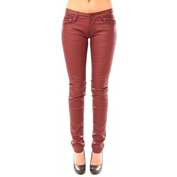 Abbigliamento Donna Jeans Dress Code Jeans Analucy L 6267-C Bordeaux Rosso