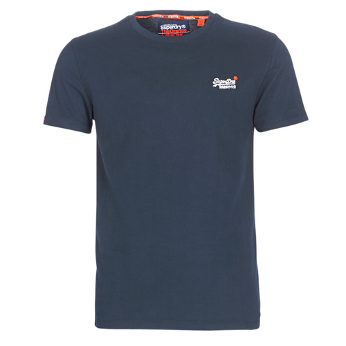 Abbigliamento Uomo T-shirt maniche corte Superdry ORANGE LABEL VINTAGE EMB TEE Marine