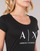 Abbigliamento Donna T-shirt maniche corte Armani Exchange HELBATANTE Nero