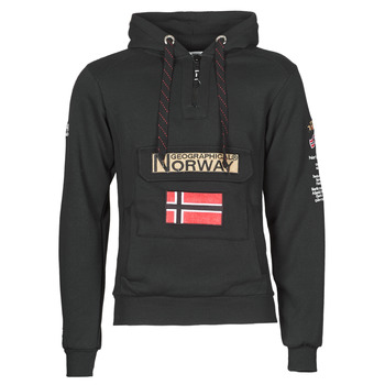Abbigliamento Uomo Felpe Geographical Norway GYMCLASS Nero