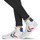 Scarpe Sneakers alte hummel TEN STAR HIGH CANVAS Bianco / Blu / Rosso