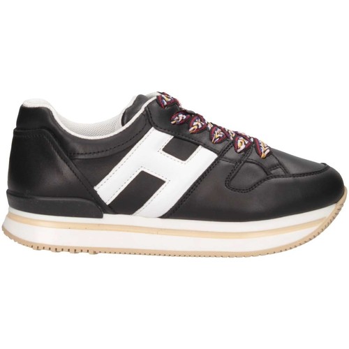 Scarpe Bambina Sneakers basse Hogan HXC2220T548FH5002 Sneakers Bambina Nero Nero