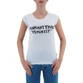 T-shirt Ko Samui Tailors  Manhatthan Feminist T-Shirt Bianco  KSUTB482FE