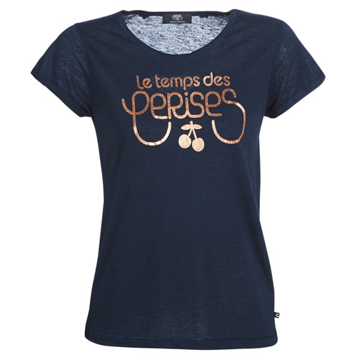 Abbigliamento Donna T-shirt maniche corte Le Temps des Cerises BASITRAME Marine