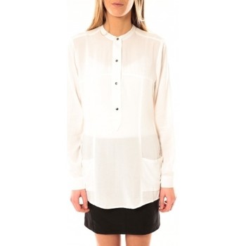 Abbigliamento Donna Camicie Vero Moda Alec L/S Tunic W/Out Top Pockets 10097849 Blanc Bianco