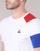 Abbigliamento Uomo T-shirt maniche corte Le Coq Sportif ESS Tee SS N°10 M Bianco / Rosso / Blu