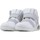 Scarpe Unisex bambino Sneakers alte Geox Booties Luci  JR XLED BOY Bianco