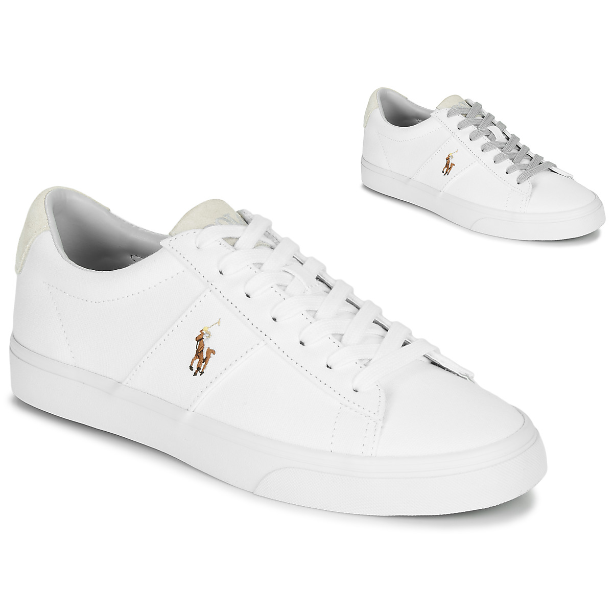Polo Ralph Lauren SAYER Bianco - Consegna gratuita | Spartoo.it ! - Scarpe  Sneakers basse Uomo 78,99 €