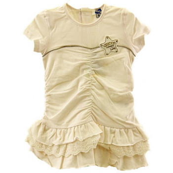 Abbigliamento Unisex bambino T-shirt & Polo Chicco Vestito Bianco