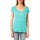 Abbigliamento Donna T-shirt maniche corte Little Marcel T-Shirt Talin E15FTSS0116 Bleu Turquoise Blu