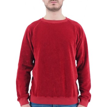 Abbigliamento Uomo Felpe Devid Label Felpa Da Uomo Rosso  DL18549010 Rosso