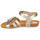 Scarpe Bambina Sandali Kickers BOGART Bronzo / Metallo
