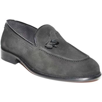 Scarpe Uomo Mocassini Malu Shoes scarpe uomo mocassino moda maschile classico con campanelle bon Nero