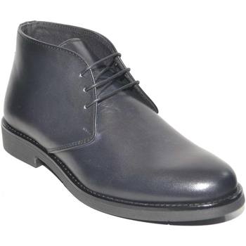 Image of Stivalitti Malu Shoes Scarpe Polacchino uomo invernale in vera pelle vitello nero comfort ba