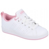 Scarpe Unisex bambino Sneakers basse adidas Originals VS Advantage CL K Pink Bianco