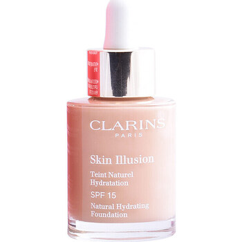 Bellezza Donna Fondotinta & primer Clarins Skin Illusion Teint Naturel Hydratation 112-amber 