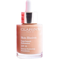 Bellezza Fondotinta & primer Clarins Skin Illusion Teint Naturel Hydratation 113-chestnut 