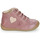 Scarpe Bambina Sneakers alte GBB OCALA Vieux / Rosa