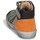 Scarpe Bambino Sneakers alte GBB ANGELITO Grigio / Arancio