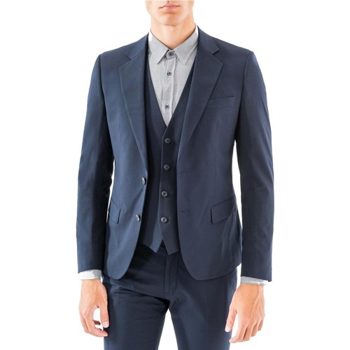 Abbigliamento Uomo Giacche / Blazer Antony Morato MMJA00364-FA600104-GIACCA Blu