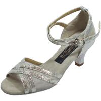 Scarpe Donna Sandali Vitiello Dance Shoes Scarpa donna ballo latino-americano nappa satinato  argento ret Argento