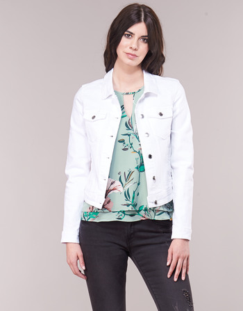 Abbigliamento Donna Giacche in jeans Only ONLTIA Bianco
