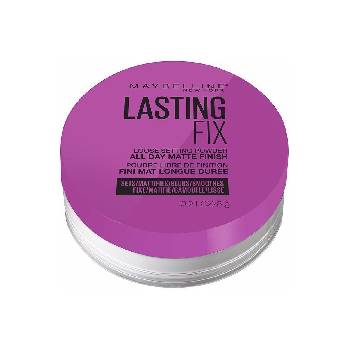 Bellezza Blush & cipria Maybelline New York Master Fix Perfecting Loose Powder 01-translucent 6 Gr 