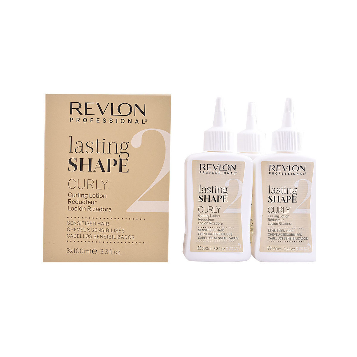 Bellezza Accessori per capelli Revlon Lasting Shape Curling Lotion Sensitive Hair 3 X 