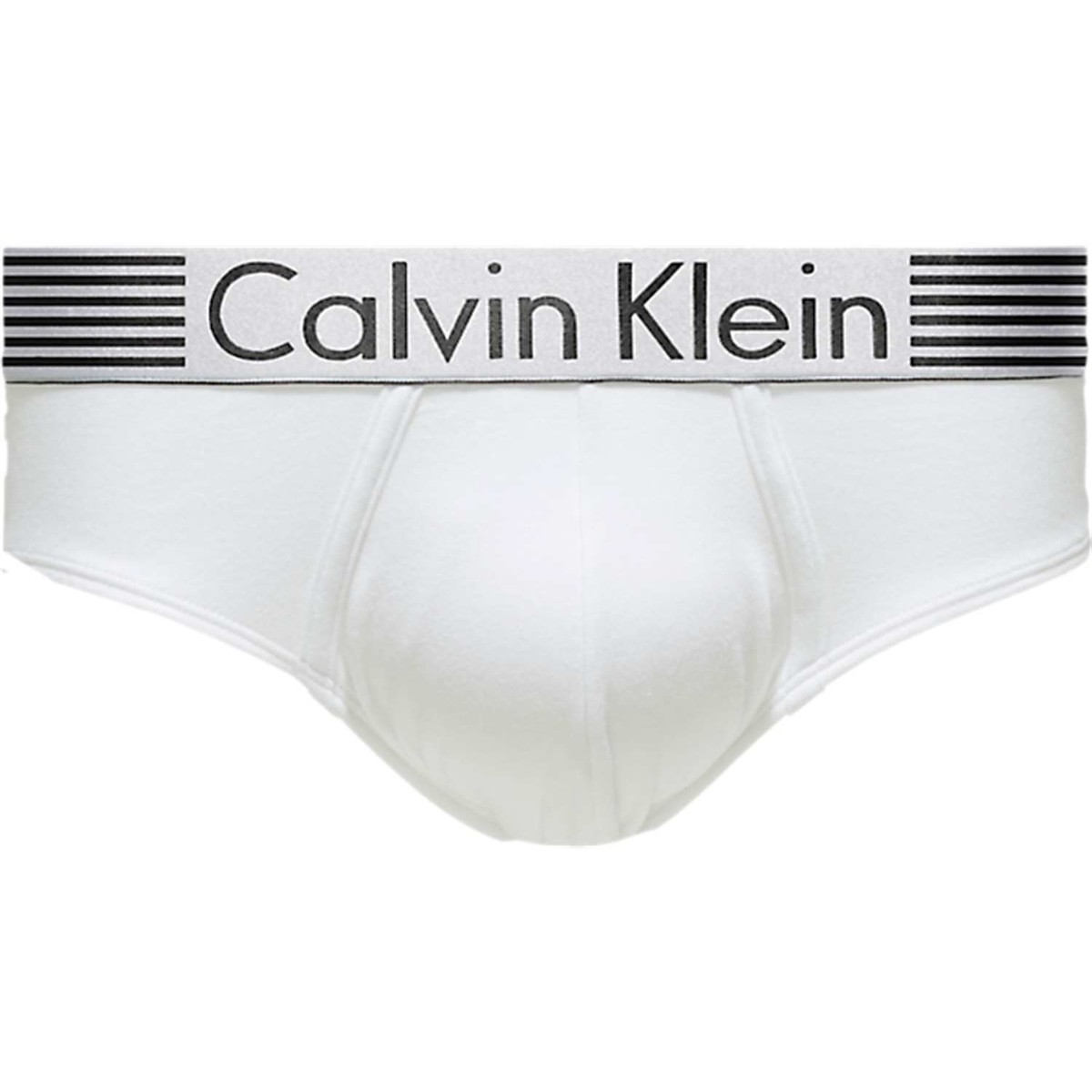 Biancheria Intima Uomo Slip Calvin Klein Jeans 000NB1015A Bianco