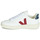 Scarpe Sneakers basse Veja V-12 LEATHER Bianco / Blu / Rosso