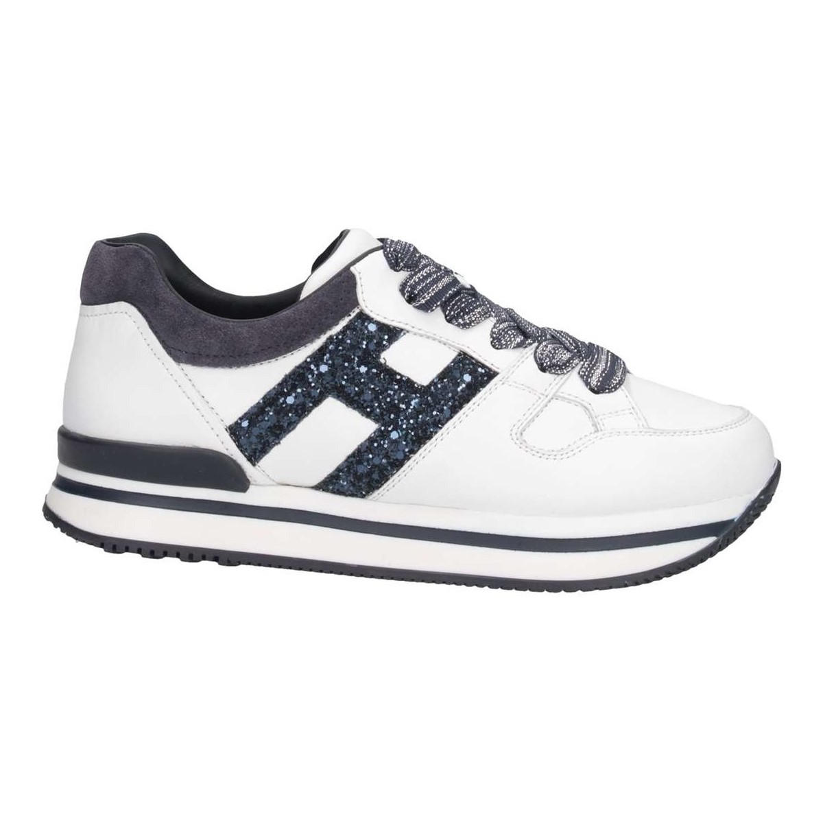 Scarpe Bambina Sneakers basse Hogan HXC2220T548GAC1563 Sneakers Bambina Bianco/blu Multicolore
