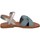 Scarpe Bambina Sandali Manuela De Juan S2541 GAIA BLUE Sandalo Bambina Blu Blu
