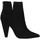 Scarpe Donna Tronchetti Exé Shoes Exe' BRUNA 741 BLACK Tronchetto Donna Nero Nero