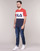 Abbigliamento Uomo T-shirt maniche corte Fila DAY TEE Marine / Rosso / Bianco
