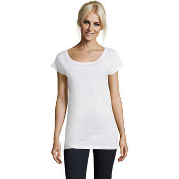 Abbigliamento Donna T-shirt maniche corte Sols MARYLIN STYLE KIMONO Bianco